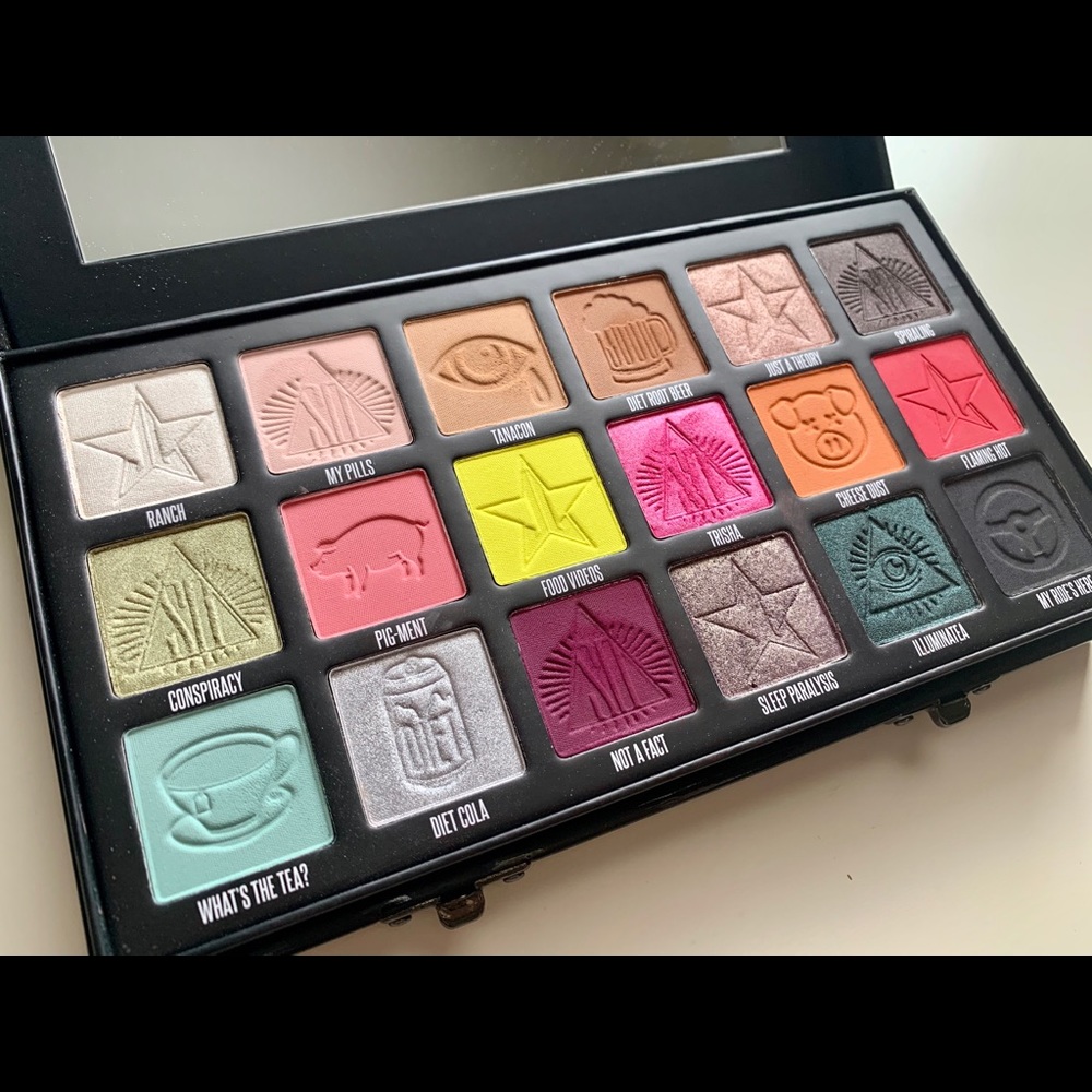 Shane Dawson x Jeffree Star Conspiracy palette